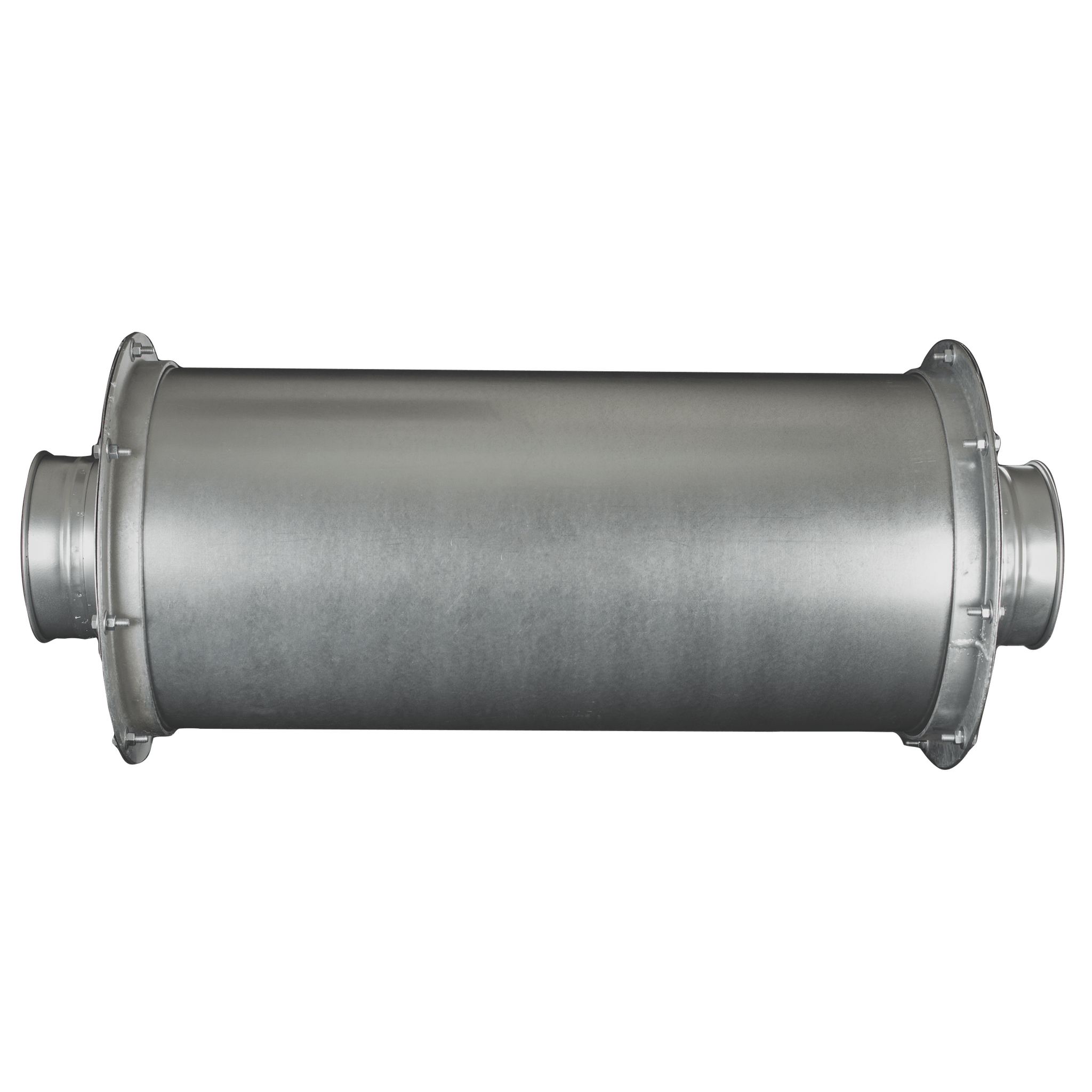 Air Duct Silencer. Horizontal view.